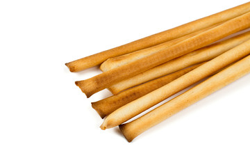 bread sticks over white