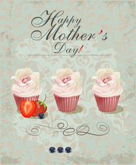 Mother day greeting card