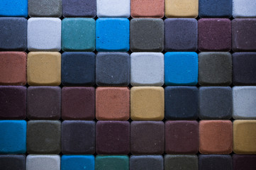 Image colored tratuar paving  as a background