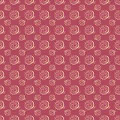 Hand Drawn Floral Seamless Pattern