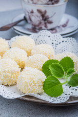 Homemade Coconut Pralines