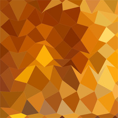 Gamboge Yellow Abstract Low Polygon Background