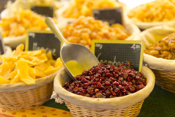 Dried fruits market