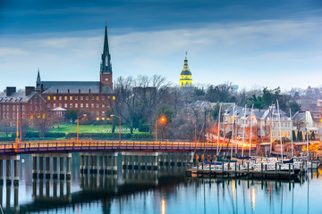 Annapolis, Maryland, USA on the Chesapeake Bay