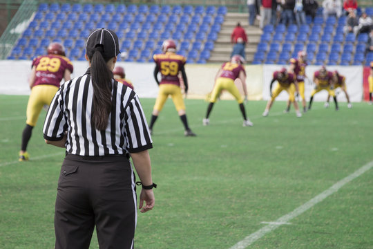 Female Football Referee