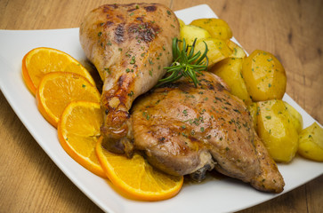 Muslo de pavo