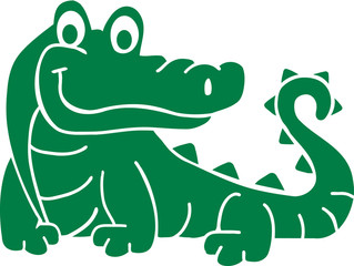 Crocodile Smiling
