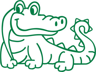 Crocodile Comic