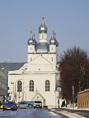 Transfiguration Cathedral in Slonim. Belarus