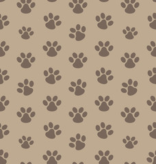 Seamless Texture with Trace of Cat