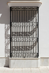 Andalusian wrought iron window © WH_Pics
