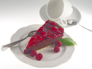 raspberry chocolate cake
