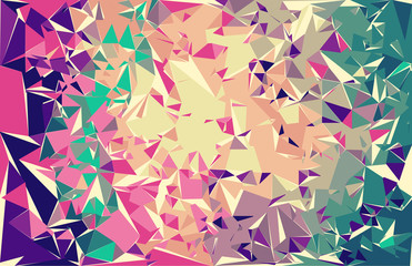 Abstract background vector illustration colorful explosion