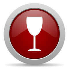 www red glossy web icon