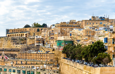 Fototapeta premium View of the old town of Valletta - Malta