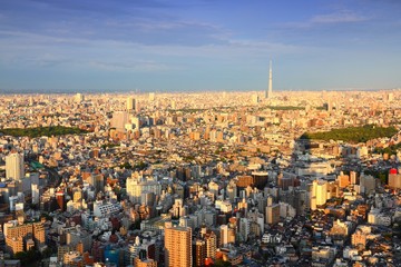 Tokyo sunset