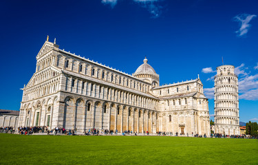 Fototapeta premium View of the Cathedral of Pisa - Italy