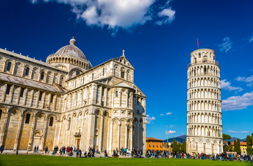 The Cathedral and the Tower of Pisa - Italy