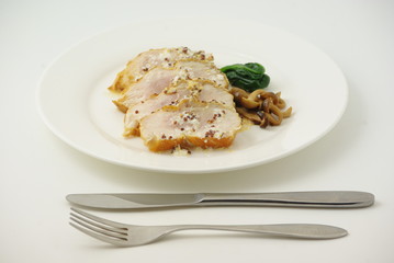 チキンのマスタードソース