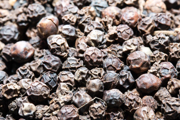 Black peppercorns