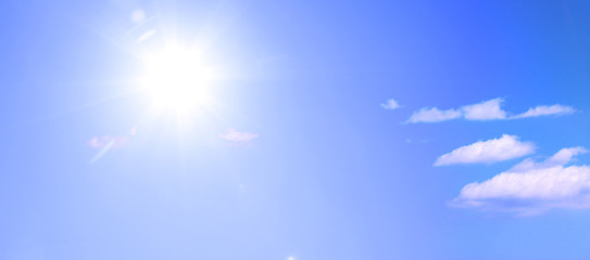 Sonne und Wolken