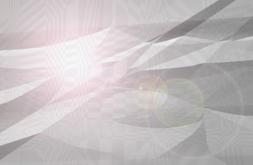 Abstract and Background Texture Sun Flare with Mountain in Two T