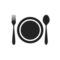 fork spoon dish icon
