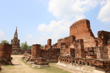 Fototapeta premium Ancient palaces. Ayutthaya Thailand