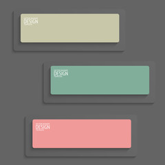 Set of high quality banners.