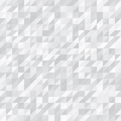 Geometric Background. White and Grey Triangles