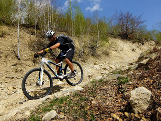 downhill