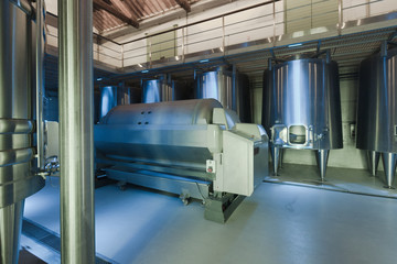 Fototapeta premium modern winemaker factory