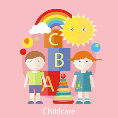 Childcare concept