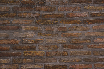 Background Pattern of Old Brick Wall Texture