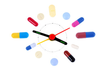 L'horloge des médicaments