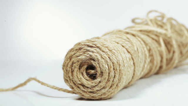 Flax hemp rope