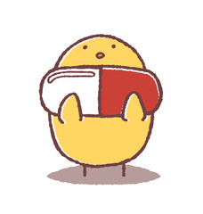 薬とヒヨコ © TAMAGO POTATO