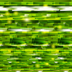 Geometric green pattern for seamless easten style decor