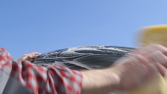 Car Care - washing and rinsing