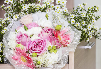 Bouquet in the drawer