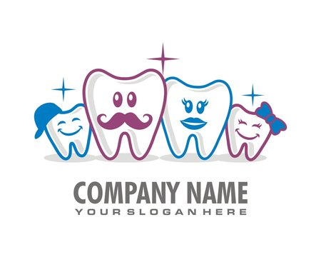 tooth dentist logo image vector