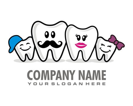 tooth dentist logo image vector