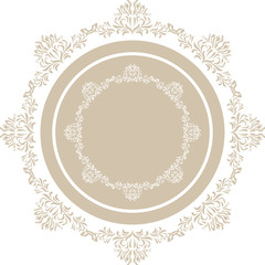 Ornamental circular element