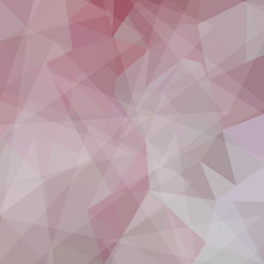 Abstract geometric pink background with triangular polygons