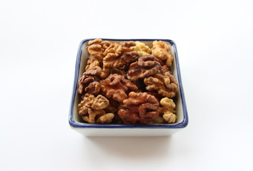 Walnuts in a square shape