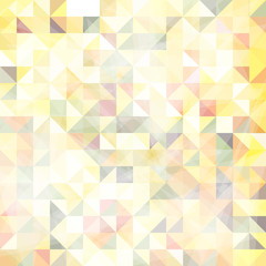 Abstract yellow geometric background