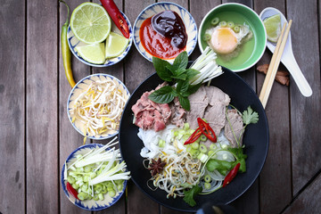 Pho, Vietnamese rice noodles