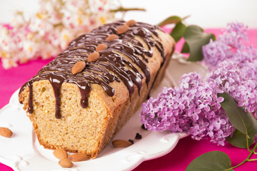 Christmas almond cake