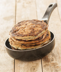 Blueberry Pancake Closeup