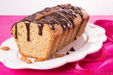 Christmas almond cake